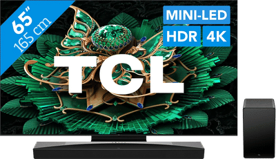 TCL 65" QD Mini-led C71K 4K (2025) + TCL Q75H