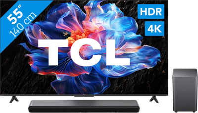 TCL 55" Led P61K 4K (2025) + TCL S55H 2.1 Soundbar