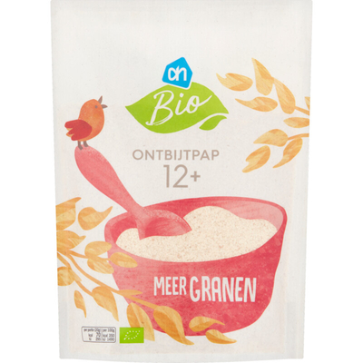 AH Biologisch Ontbijtpap meergranen 12m+ Melk, pap (dreumes en peuter) 200 g