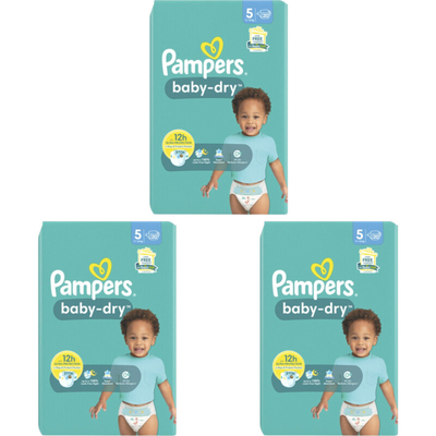 Pampers Baby Dry  luiers maat 5 - 76 stuks