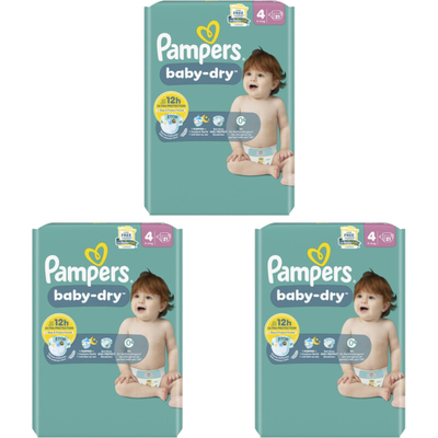 Pampers Baby Dry  luiers maat 4 - 84 stuks