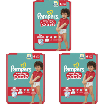 Pampers Baby Dry Pants  luierbroekjes maat 6 - 4 stuks