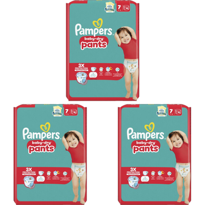 Pampers Baby Dry Pants  luierbroekjes maat 7 - 4 stuks