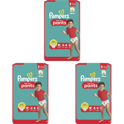 Pampers Baby Dry Pants  luierbroekjes maat 8 - 4 stuks