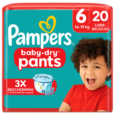 Pampers Baby Dry Pants  luierbroekjes maat 6 - 80 stuks