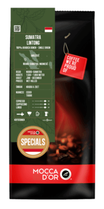 Mocca d'Or Sumatra Lintong koffiebonen 500 gr