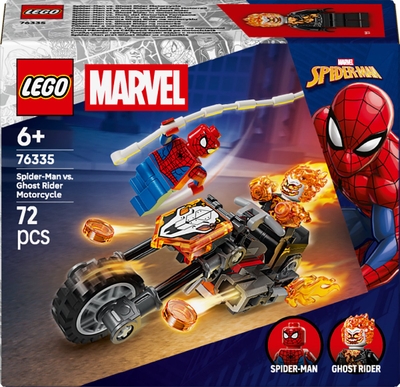 LEGO Marvel Spider-Man vs. Ghost Rider Motor Speelgoed - 76335