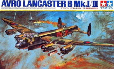 Tamiya Modelbouwpakket Militaire voertuigen - 61112 Avro Lancaster BI/BIII Plastic - 1:48 -