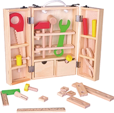 Klassieke Wereld Houten Gereedschapskist