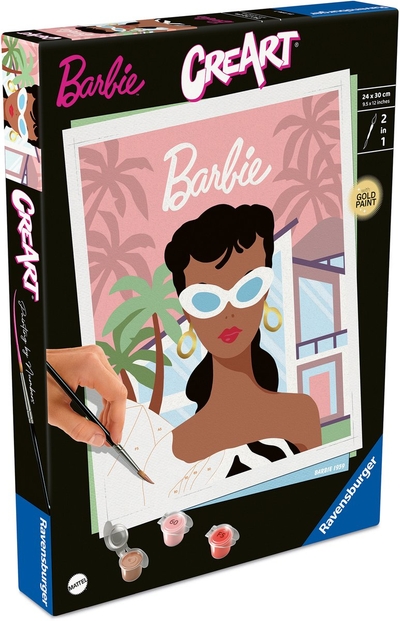 Ravensburger CreArt Schilderen op Nummer - Barbie