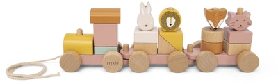 Trixie Houten Dierentrein Mrs. Cat – 18m+ – FSC hout - Leuk als verjaardagscadeau