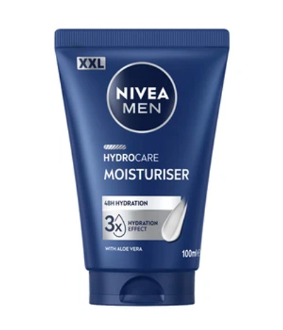 NIVEA MEN Hydrocare Gezichtscrème XXL 100ml – Hydraterende Crème - Moisturizer – voor de Normale & Gevoelige Mannenhuid – Dagcrème