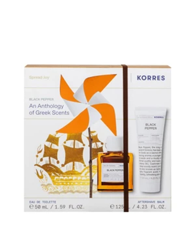 KORRES Black Pepper Duftset für Ihn Geurset 1 st