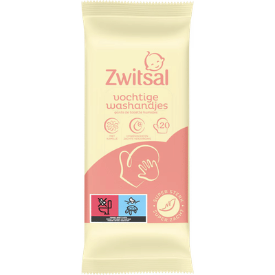 Zwitsal Snoetenpoetsers billendoekjes - 20 stuks