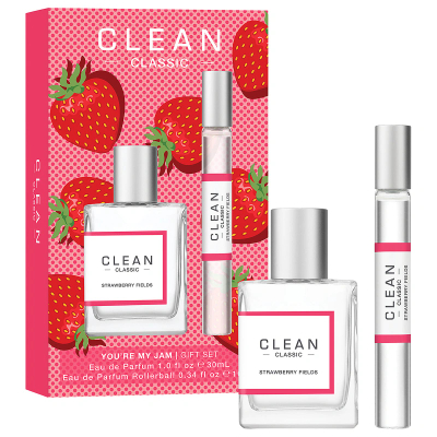 Clean Gift Set Classic Strawberry Fields Duo 30 + 10 ml