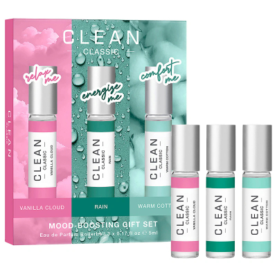 Clean Gift Set Classic Layering Rollerball 3 x 5 ml