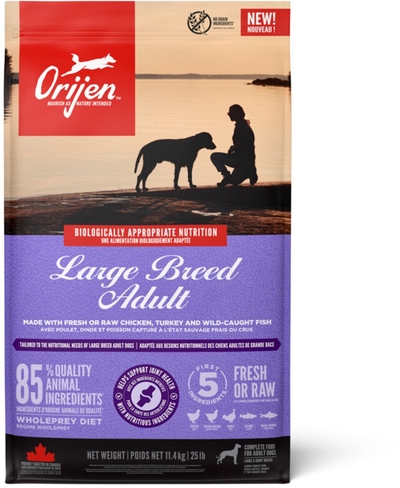 Orijen Dog Large Breed Adult Hondenvoer 11,4 kg hondenbrokken