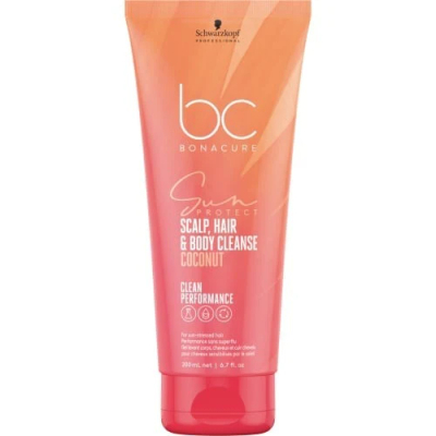 Schwarzkopf - BC Bonacure - 3-In-1 Scalp Hair & Body Cleanse shampoo - 200 ml