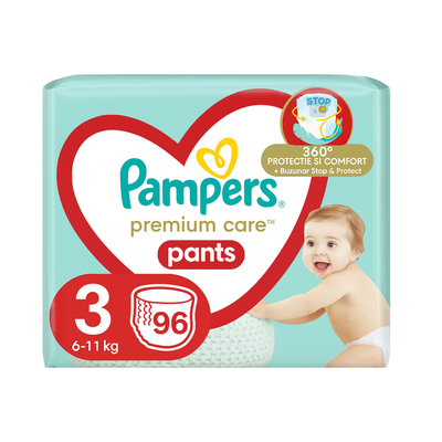 Pampers Premium Care Pants  luierbroekjes maat 3 - 96 stuks