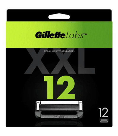 Gillette Labs scheermesjes - 12 stuks