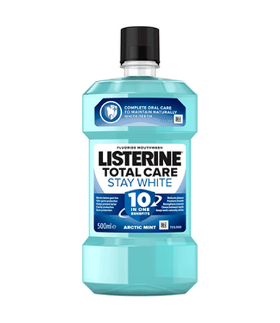 Listerine Total Care Stay White Mondwater - 500 ml