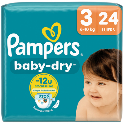 Pampers Baby Dry  luiers maat 3 - 96 stuks