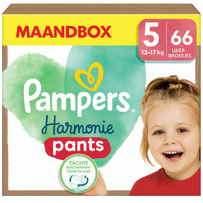 Pampers Harmonie Pants  luierbroekjes maat 5 - 66 stuks