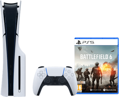 PlayStation 5 Slim Disc Edition + Battlefield 6
