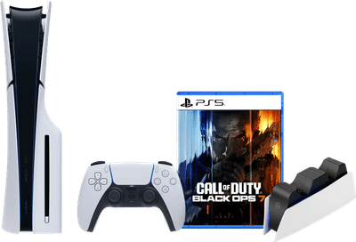 PlayStation 5 Slim Disc Edition + Call of Duty: Black Ops 7 + Oplaadstation