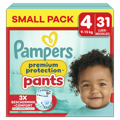 Pampers Premium Protection Pants  luierbroekjes maat 4 - 31 stuks