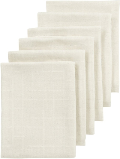Meyco Baby Nature Hydrofiele Doeken - 6-Pack - 70x70cm