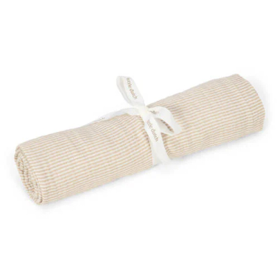 Little Dutch hydrofiele swaddle doek - Pure Soft Beige