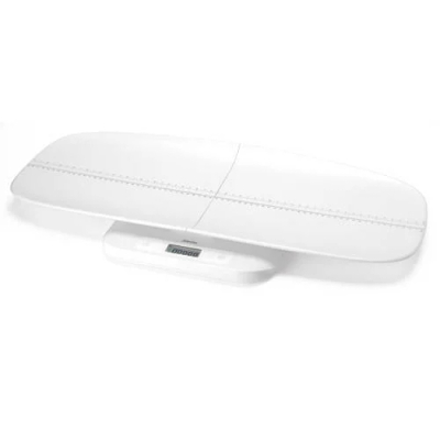 Alecto BC70 Digitale babyweegschaal, personenweegschaal en huisdierenweegschaal in één - Tot 150 kg met afneembaar weegoppervlak - Wit