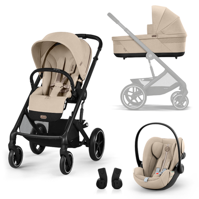 Cybex Balios S Lux - Kinderwagen - 3 in 1 Set - Almond Beige