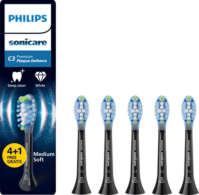 Philips Sonicare C3 Premium Plaque Defense  opzetborstels - 5 stuks