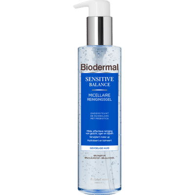 Biodermal Sensitive Balance Micellair reiningsgel - 200 ml gezichtsreiniger