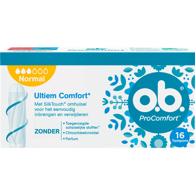o.b. ProComfort tampons normaal Persoonlijke hygiëne 16 stuks