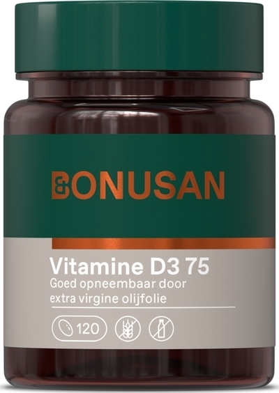 Bonusan Vitamine D3 Forte 75 - 120 stuks