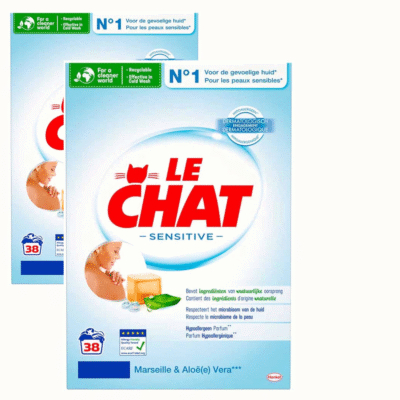 Le Chat  waspoeder  - 38 wasbeurten