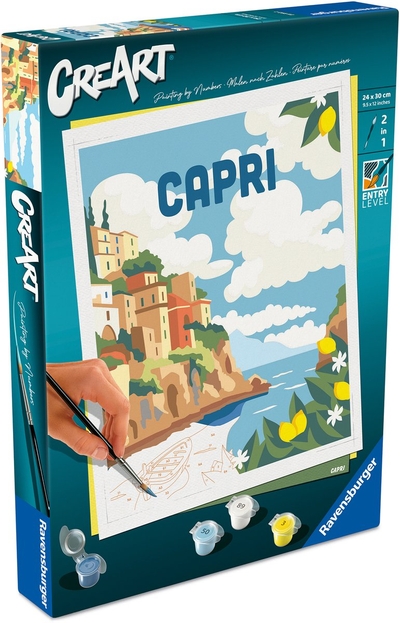 CreArt Schilderen op Nummer - Capri