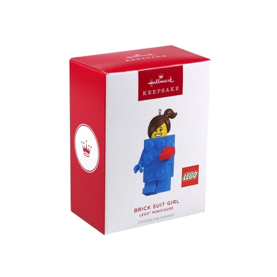 LEGO Meisje in stenenpak kerstversiering om te verzamelen