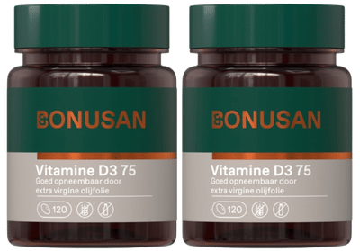 Bonusan Vitamine D3 Forte 75 - 240 stuks