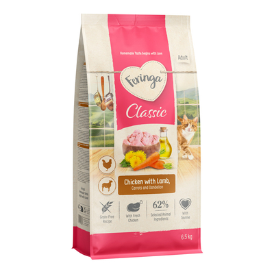 Feringa Adult Duo Kip met Lam - NEU 6.5 kg - kattenbrokken