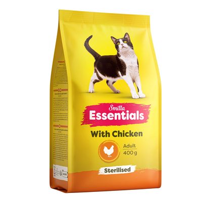Smilla Essentials Adult Sterilised met kip - 400 g - kattenbrokken