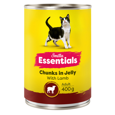 Smilla Essentials hapjes in gelei - 12 x 400 g - natvoer katten