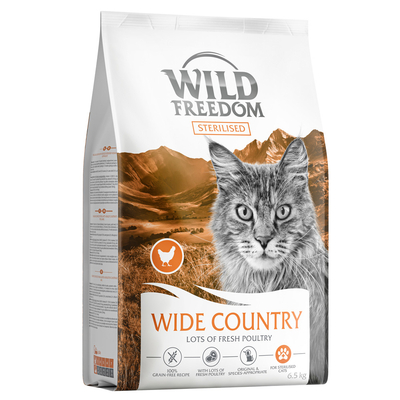 Wild Freedom Adult Sterilised "Wide Country" met Gevogelte Kattenvoer - 6.5 kg - kattenbrokken