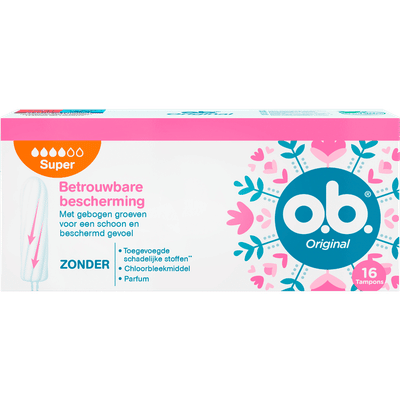 o.b. Original tampons super Persoonlijke hygiëne 16 stuks