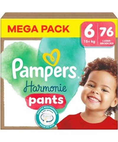 Pampers Harmonie Pants  luierbroekjes maat 6 - 76 stuks