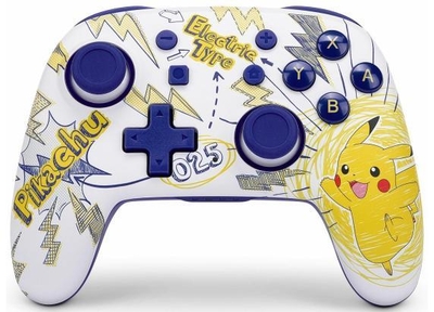 PowerA Nano verbeterde draadloze controller voor Nintendo Switch - Pokémon: Pikachu School Days