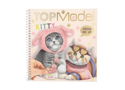 Depesche - TOPModel Dress Me Up stickerboek - KITTY